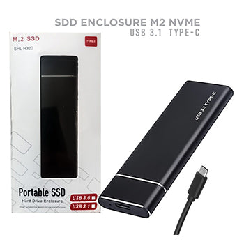 M2 SSD Enclosure, USB 3.1 Gen 2 (10 Gbps) for Ultra-Fast Data Transfer M2 SSD Enclosure, USB 3.1 Gen 2 (10 Gbps) for Ultra-Fast Data Transfer